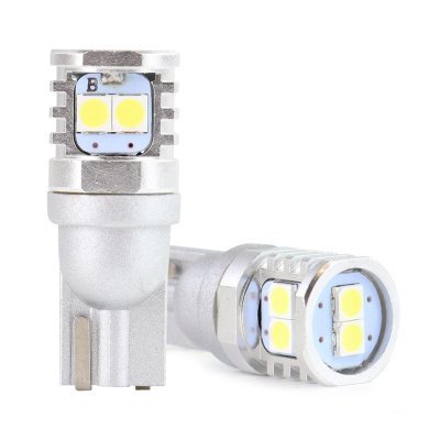 AMiO - LED žiarovky CANBUS 3030 6SMD T10 W5W W10W White 12V/24V