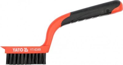 YATO - Drôtená kefa ručná nylón 5 radov 180mm