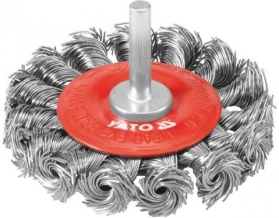 Yato - Kefa drôtená okružná s nástavcom do vŕtačky 75mm