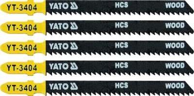 Yato - List pílový na drevo do priamočiarej píly TPI10 100mm, 5ks