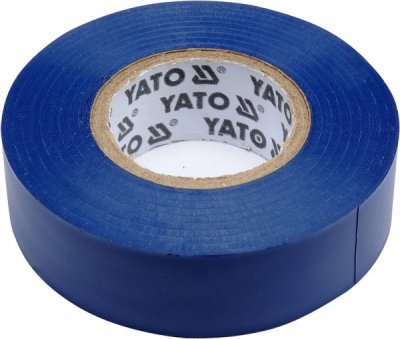 Yato - Izolačná páska PVC modrá 19mm x 20m
