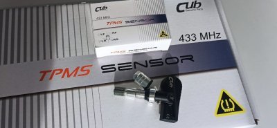 Univerzálny TPMS ventil 433MHz CUB VS-62U021