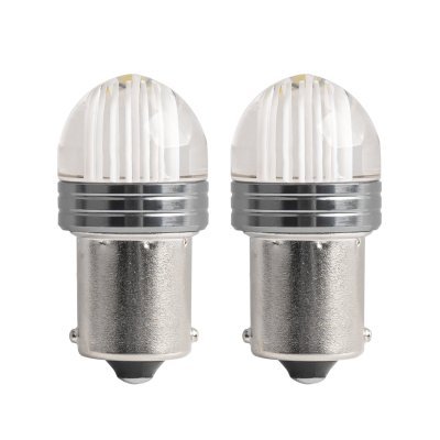 AMiO - LED žiarovky STANDARD P21W 9SMD 12V Clear white
