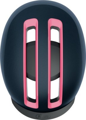 ABUS - cyklo prilba so svetlom HUD-Y midnight blue, ABUS (modrá, veľ. L)