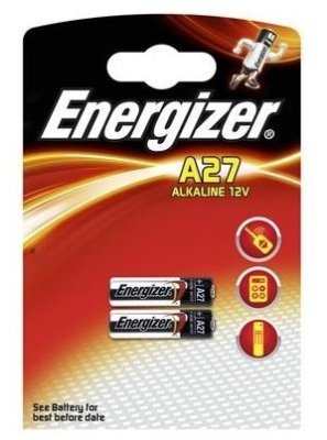 ENERGIZER - alkalická batéria A27 12V blister 2ks