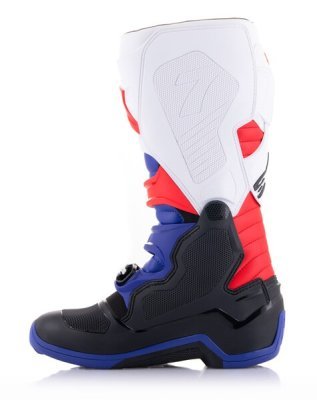 ALPINESTARS - Topánky TECH 7, (čierna/tmavo modrá/červená/biela, veľ. 38)