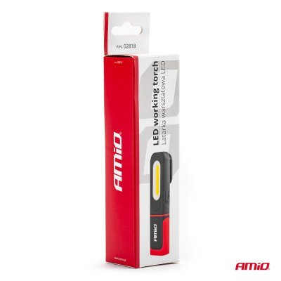 AMiO - LED pracovná baterka WT08