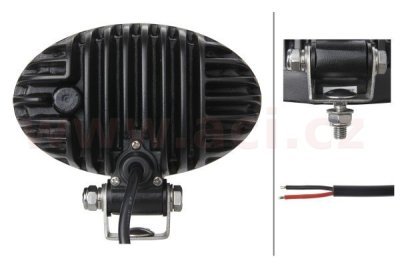 pracovní světlomet LED 12/24 V, 1200 lm, HELLA VALUEFIT O1200