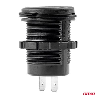 AMiO - Nabíjačka USB+USB-C 12/24V MOD-08