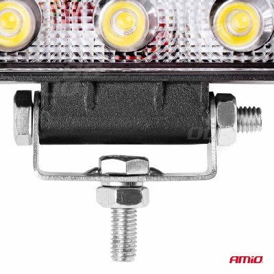 AMiO - Pracovné LED svetlo 16x LED AWL05 EMC 108x108 48W FLAT 9-60V