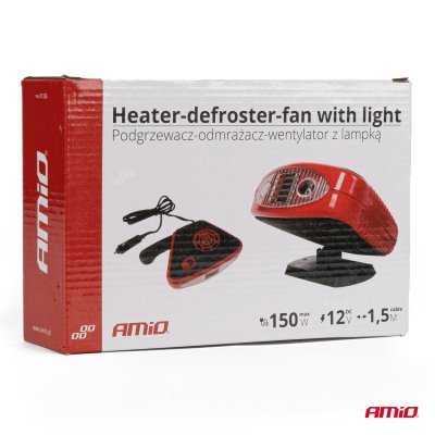 AMiO - Ohrievač, ventilátor 12V