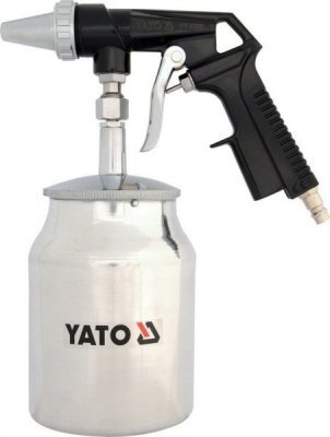 Yato - pieskovacia pištoľ so zasobnikom 1L