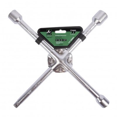 GK TOOLS - Kľúč krížový 1/2" 17x19x21mm PROFI