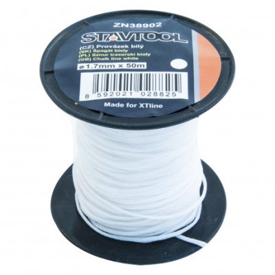 STAVTOOL - Špagát 50m 1,7mm biely