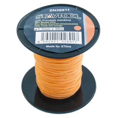 STAVTOOL - Špagát 50m 1,7mm oranžový