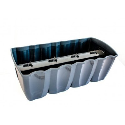 Kvetináč CROWN antracit 58x28x20cm (balenie 5ks)