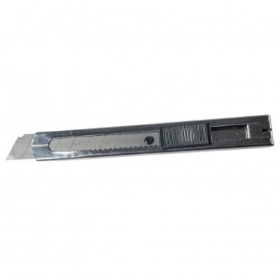 STAVTOOL - Nôž odlamovací celokovový nerez 18mm Auto-lock