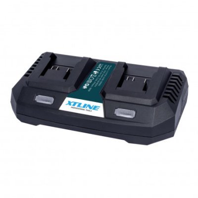 XTline - Nabíjačka batérie li-ion 2x18V 3,0Ah - NEW