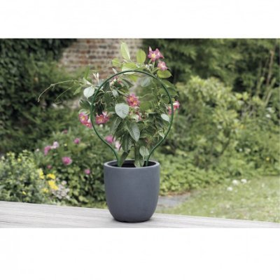 Podpera na kvety PLAST ARC zelená 63cm