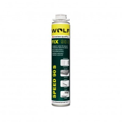 WOLF - Lepidlo pištoľové PU rýchlotuhnúce 90S 750ml