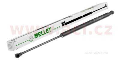 Vzpera zd. dverí MELLET (celk. dĺžka 463 mm, dĺžka zdvihu 185 mm, sila 360 N)