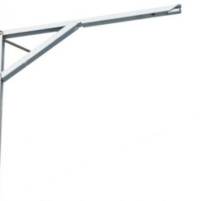 Konzola sklopná biela P300x300mm (balenie 2ks)