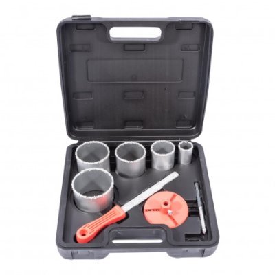 STAVTOOL - Korunka vykružovacia diamantová 33-83mm sada 8 dielov