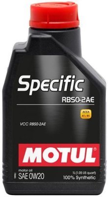 Motul - Motorový olej Specific RBS0-2AE 0W20 1L
