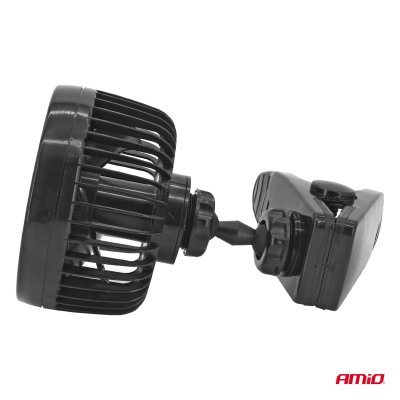 AMiO - Ventilátor do auta s klipom 4,5" 12V