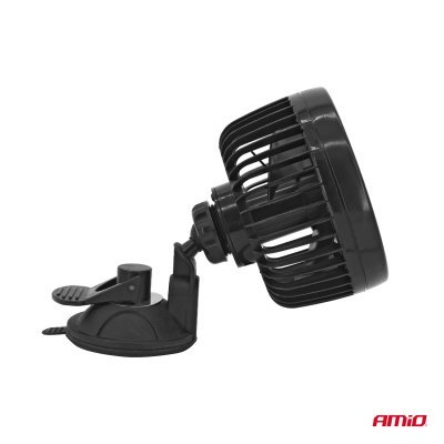AMiO - Ventilátor do auta s prísavkou 4,5" 24V