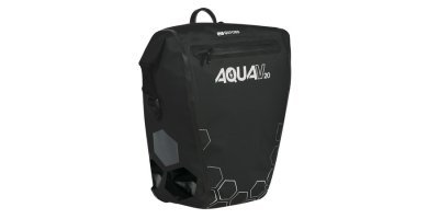OXFORD - bočná taška AQUA V20 QR, (čierna, s rýchloupínacím systémom, objem 20l, 1ks)