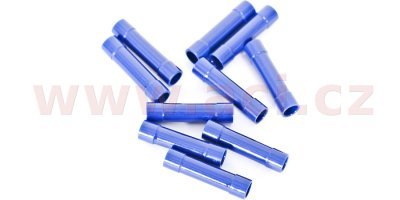 krimpovací spojka bez smršťovací bužírky, pro kabely 1,5-2,5 mm (modrá), 10 ks
