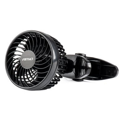 AMiO - Ventilátor do auta s klipom 4,5" 24V