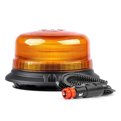 AMiO - Výstražný maják W03M magnetický R65 R10 36LED 12 / 24V IP56