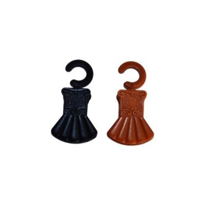 Štipec 01 plastový červenohnedý 100ks (balenie 100ks)