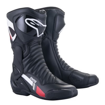 ALPINESTARS - Topánky S-MX 6, (čierna/biela/sivá/červená, veľ. 46)