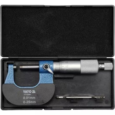 YATO - Mikrometer 0-25mm