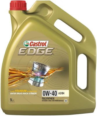 Castrol - EDGE Titanium A3/B4 0W40, 5L