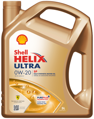 Shell - Motorový olej Shell Helix Ultra SP 0W20, 5L