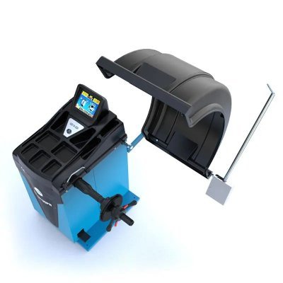 Vyvažovačka kolies plne automatická 230V, 10-32 palcov s meraním šírky ráfika ramena a LCD displejom - RP-U130PN