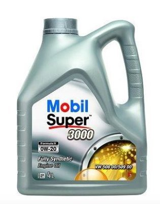 Motorový olej Mobil Super 3000 Formula V 0W-20 4 l