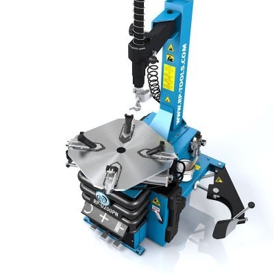 Prezúvačka pneumatík motocyklový poloautomatický 230/400V (1 stupeň), 10-24" s otočným ramenom
