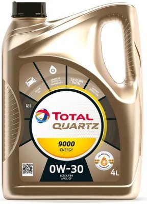 Total - Motorový olej Quartz 9000 Energy 0W30, 4L