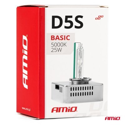 AMiO - Xenónová výbojka D5S 25W 5000K AMiO BASIC