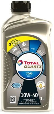 Total - Motorový olej Quartz Diesel 7000 10W40 1L