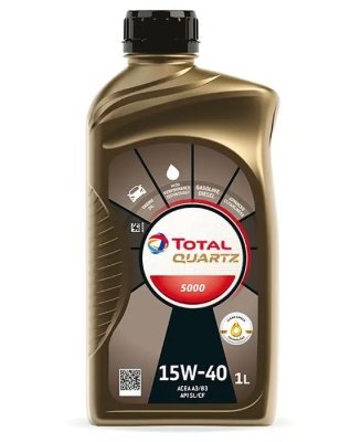 Total - Motorový olej Quartz 5000 15W40 1L