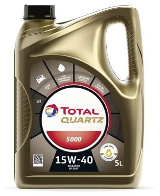 Total - Motorový olej Quartz 5000 15W40 5L