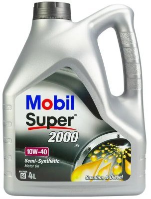 Motorový olej Mobil Super 2000 X1 10W-40 4 l