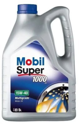 Motorový olej Mobil Super 1000 X1 15W-40 5 l