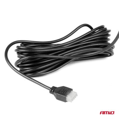AMiO - Parkovací asistent LED-GRAF 3D 8 senzorov čierna vnútorná 16,5mm